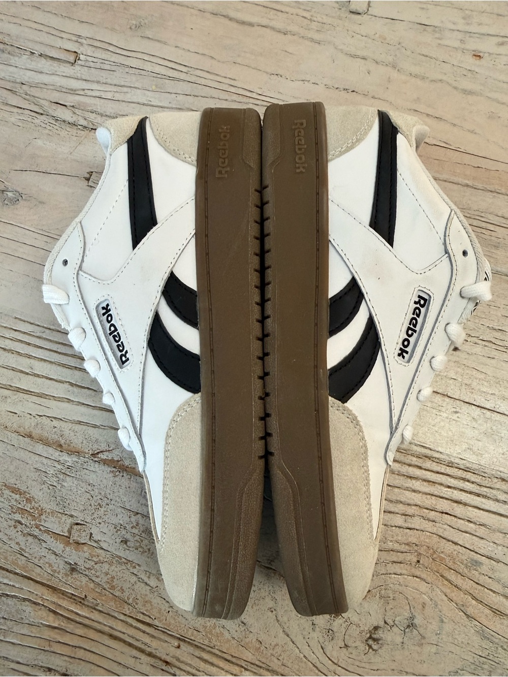 Reebok Women’s Forte Lounger Sneakers White black Size 7.5 - Picture 5 of 9